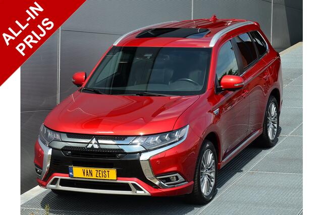 Mitsubishi OUTLANDER PHEV 2.4 INSTYLE 4WD | PLUG IN HYBRID | FULL OPTIONS | SCHUIFDAK | ADAPTIEF CRUISE | ALL SEASON BANDEN | FABRIEKSGARANTIE TOT 07-12-2029* | ALL IN RIJKLAARPRIJS