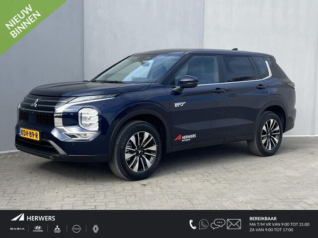 Mitsubishi OUTLANDER 2.4 PHEV Intense / Adaptief Cruise Control / Apple Carplay&Android Auto / 1600kg trekgewicht / Full-Map Navigatie / Airco / Stoelverwarming Voor / 360 Camera+Sensoren /