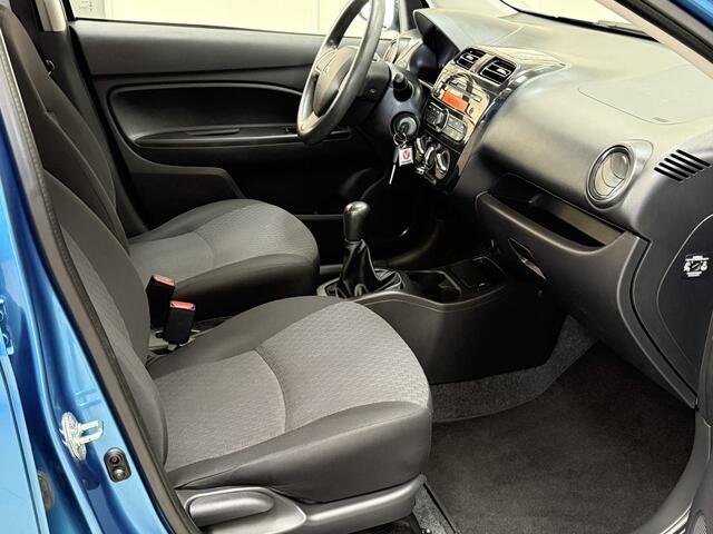 Mitsubishi SPACE STAR 1.0 Cool+ /Airco! /Elek. pakket /C.V. afstand /Radio-CD /AUX & USB /Isofix /Bumpers in kleur /Metallic lak!