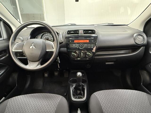 Mitsubishi SPACE STAR 1.0 Cool+ /Airco! /Elek. pakket /C.V. afstand /Radio-CD /AUX & USB /Isofix /Bumpers in kleur /Metallic lak!