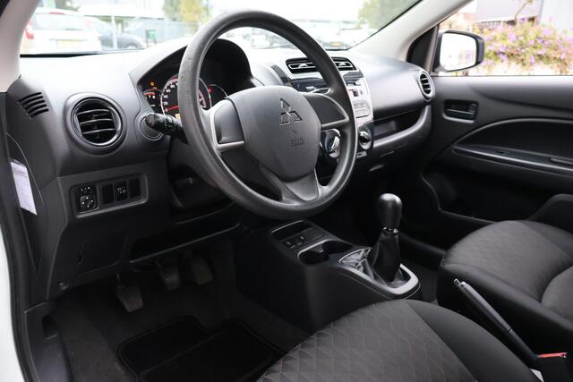 Mitsubishi SPACE STAR 1.0 Cool+ NL-Auto | Volledig Onderh. | BTW | 2e Eigenaar | Airco | Bluetooth | EL.RMN | DAB | Start/Stop | Hill-Hold | Stuurbekrachtiging