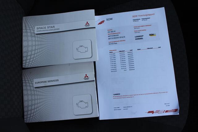 Mitsubishi SPACE STAR 1.0 Cool+ 1e eigenaar, airco, a spoiler