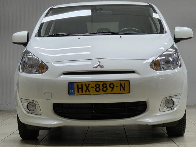 Mitsubishi SPACE STAR 1.0 Bright/ 14'' LMV/ Clima/ Extra getint glas/ Elek. pakket/ Isofix/ Radio-CD AUX/ LEDER. Stuurw./ Dakspoiler/ Dagrijverl.