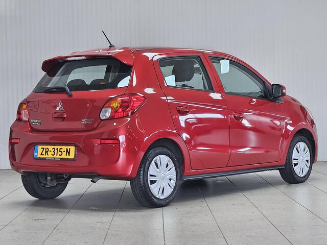 Mitsubishi SPACE STAR 1.0 Cool+/ Airco/ C.V. Afstand/ Elek. Pakket/ Isofix/ Radio- AUX & USB/ Dagrijverl./ Dakspoiler/ Metallic lak.