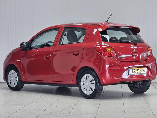 Mitsubishi SPACE STAR 1.0 Cool+/ Airco/ C.V. Afstand/ Elek. Pakket/ Isofix/ Radio- AUX & USB/ Dagrijverl./ Dakspoiler/ Metallic lak.