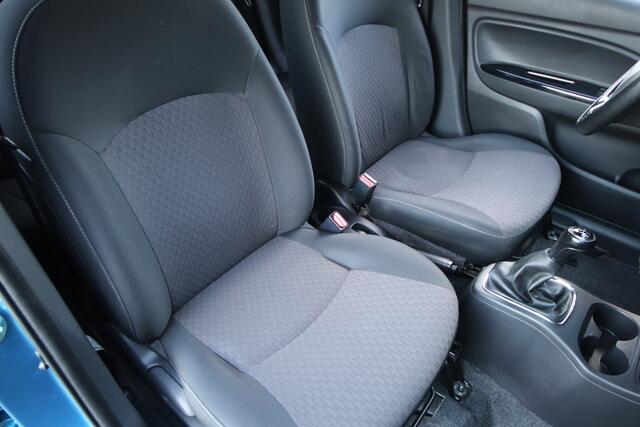 Mitsubishi SPACE STAR 1.0 Intense Airco, 71 pk, Orig. NL, Lederen stuurwiel