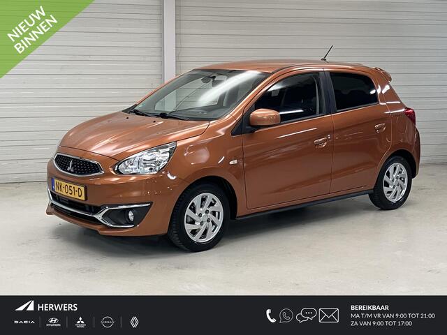 Mitsubishi SPACE STAR 1.0 Intense / Dealer Onderhouden / Airco / All Seasonbanden / Lichtmetalen Velgen / Lederen Stuurwiel /
