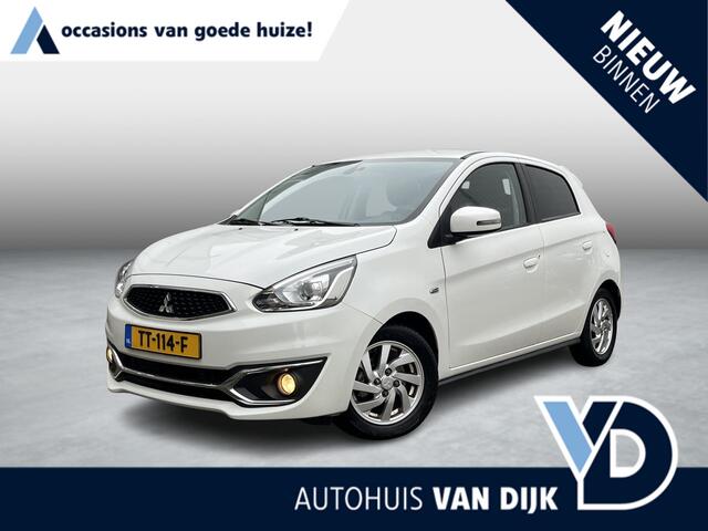 Mitsubishi SPACE STAR 1.0 Intense | NL Auto/2e Eig./Navi/Clima/Bluetooth/Privacy-Glass/Achterspoiler/14" LM-Velgen met All Season Banden