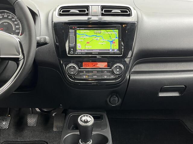 Mitsubishi SPACE STAR 1.0 Intense | NL Auto/2e Eig./Navi/Clima/Bluetooth/Privacy-Glass/Achterspoiler/14" LM-Velgen met All Season Banden