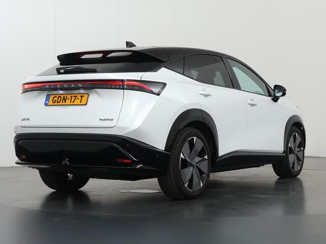 Nissan Ariya e-4ORCE Evolve 91 kWh | Panoramadak | Elekt. Stoelverstelling met geheugen | Stoelventilatie | Stoel/Stuurwielverwarming | Elekt. Achterklep