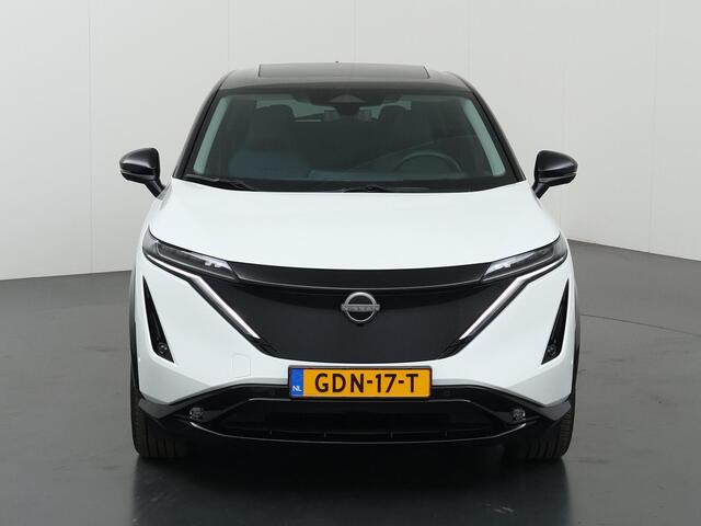 Nissan Ariya e-4ORCE Evolve 91 kWh | Panoramadak | Elekt. Stoelverstelling met geheugen | Stoelventilatie | Stoel/Stuurwielverwarming | Elekt. Achterklep