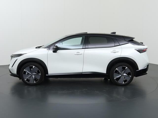 Nissan Ariya e-4ORCE Evolve 91 kWh | Panoramadak | Elekt. Stoelverstelling met geheugen | Stoelventilatie | Stoel/Stuurwielverwarming | Elekt. Achterklep