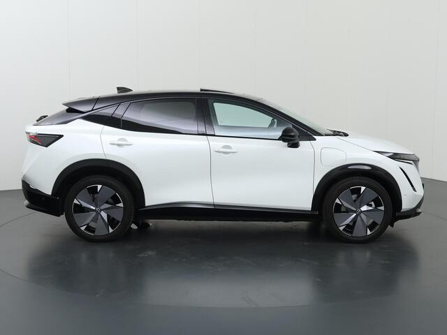 Nissan Ariya e-4ORCE Evolve 91 kWh | Panoramadak | Elekt. Stoelverstelling met geheugen | Stoelventilatie | Stoel/Stuurwielverwarming | Elekt. Achterklep