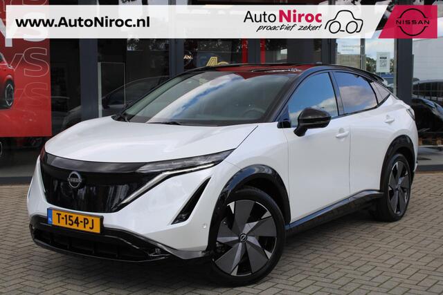 Nissan Ariya e-4ORCE Evolve 87 kWh | 4WD | TWO TONE | NAPPALEDER | 20 INCH | 1.500KG TREKGEWICHT |
