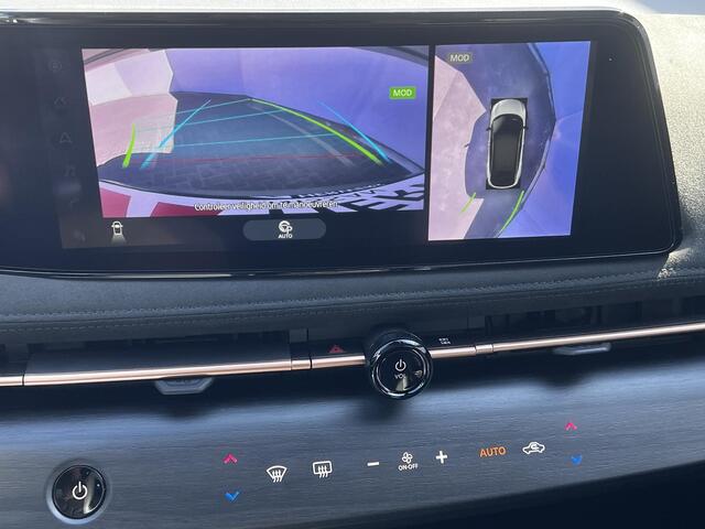 Nissan Ariya Evolve 91 kWh Automaat / Weinig km / Elektr. Schuifdak, stoelen en klep / Navigatie / Stoelverwarming / Stoelventilatie / 20" LM wielen & All Season banden / Apple Carplay Android /