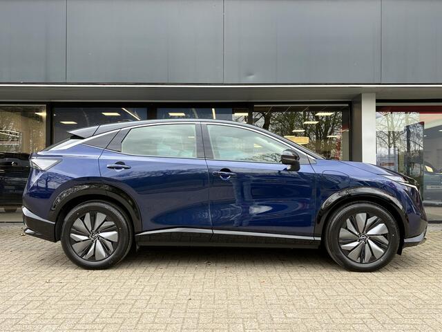 Nissan Ariya Limited Edition 91 kWh NIEUW UIT VOORRAAD LEVERBAAR | Parkeersensoren voor- en achter | Adaptieve Cruise Control | Navigatiesysteem | Warmtepomp | Apple CarPlay & Android Auto | Achteruitrijcamera | Fabrieksgarantie