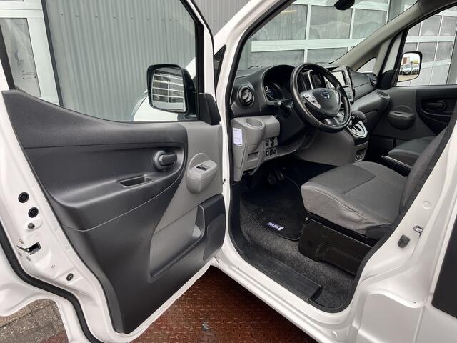 Nissan E-NV200 24KWh Marge BTW VRIJ!! Elektrische Kipper Openlaadbak met Airco Cruise controle Telefoonverbinding 2-Persoons Kieper Pick-up P-up 2x Oplaadkabels aanwezig Ex gemeente