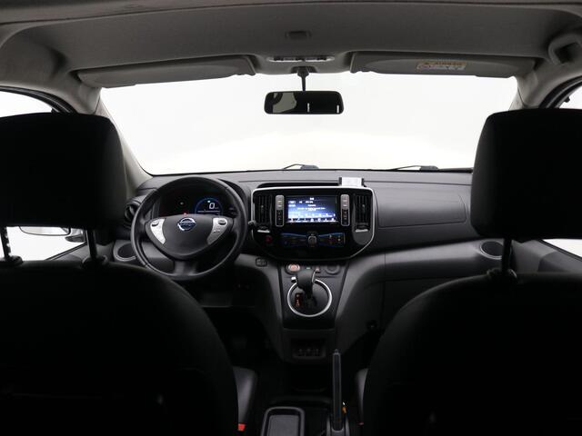 Nissan E-NV200 Evalia 40 kWh 2.Zero Edition 7p / 7 Persoons / Dubbele Schuifdeur / Navigatie / Stoel en Stuurverwarming / Achteruitrijcamera / Cruisecontrol / Lederen Stoelen / 90% SOH /