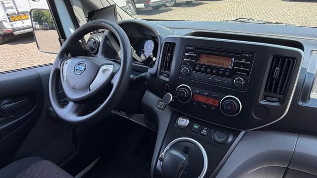 Nissan E-NV200 ZERO EMISSIE 40KWH 80KW 120PK AIRCO/CAMERA/ ORIGINEEL AUDIO/ 100% DEALERONDERHOUDEN