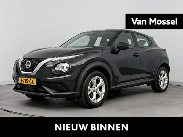 Nissan JUKE 1.0 DIG-T Acenta | Carplay | Achteruitrijcamera | Airco | Cruise Control | Lichtmetalen velgen 17"