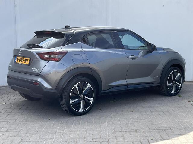 Nissan JUKE 1.6 Hybrid N-Design Automaat / Cold Pack / Achteruitrijcamera / Stuur- en Stoelverwarming / Keyless Entry & Start / Apple Carplay & Android Auto / Cruise- en Climate Control / Voorruitverwarming / Navigatie full map