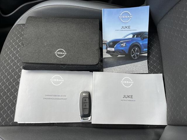 Nissan JUKE 1.6 Hybrid N-Design Automaat / Cold Pack / Achteruitrijcamera / Stuur- en Stoelverwarming / Keyless Entry & Start / Apple Carplay & Android Auto / Cruise- en Climate Control / Voorruitverwarming / Navigatie full map