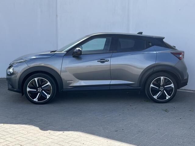 Nissan JUKE 1.6 Hybrid N-Design Automaat / Cold Pack / Achteruitrijcamera / Stuur- en Stoelverwarming / Keyless Entry & Start / Apple Carplay & Android Auto / Cruise- en Climate Control / Voorruitverwarming / Navigatie full map