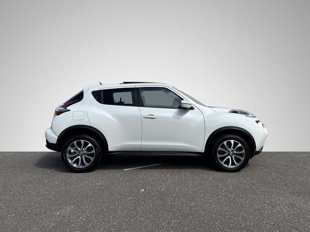Nissan JUKE 1.6 Tekna Automaat | Panoramadak | Navigatie | 360° Camera | Leder | Stoelverwarming | Keyless Entry | Rijklaarprijs!