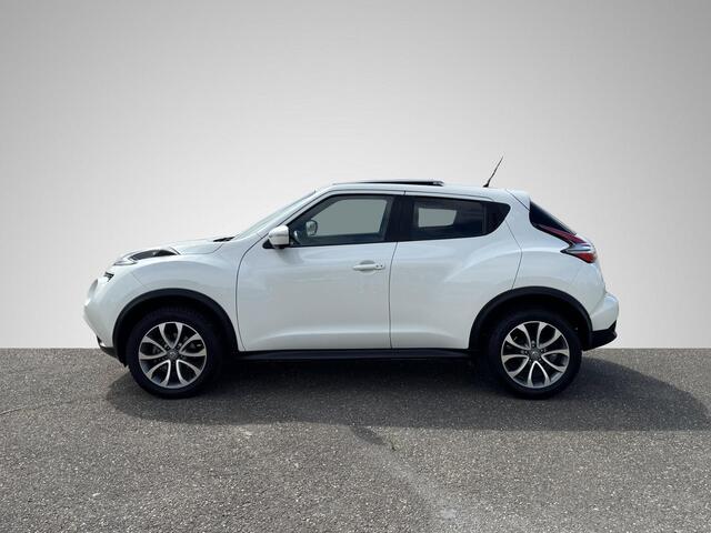 Nissan JUKE 1.6 Tekna Automaat | Panoramadak | Navigatie | 360° Camera | Leder | Stoelverwarming | Keyless Entry | Rijklaarprijs!