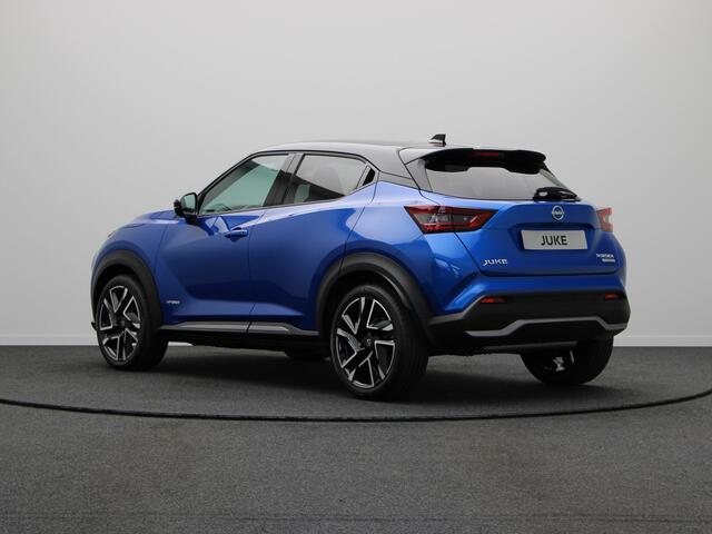 Nissan JUKE N-Design Enigma Black + Cold Pack 1.6L HYBRID 143 | 17" Lichtmetalen velgen | 19" lichtmetalen velgen "Akari" | 7" TFT kleurendisplay