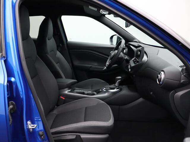 Nissan JUKE N-Design Enigma Black + Cold Pack 1.6L HYBRID 143 | 17" Lichtmetalen velgen | 19" lichtmetalen velgen "Akari" | 7" TFT kleurendisplay