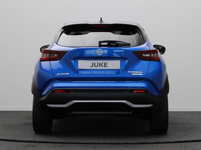 Nissan JUKE N-Design Enigma Black + Cold Pack 1.6L HYBRID 143 | 17" Lichtmetalen velgen | 19" lichtmetalen velgen "Akari" | 7" TFT kleurendisplay