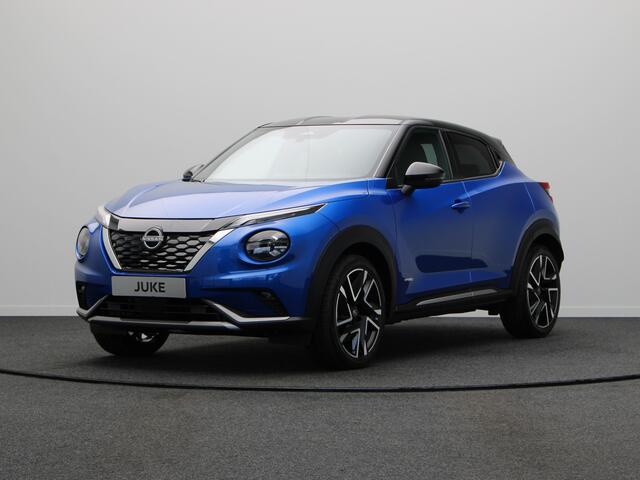 Nissan JUKE N-Design Enigma Black + Cold Pack 1.6L HYBRID 143 | 17" Lichtmetalen velgen | 19" lichtmetalen velgen "Akari" | 7" TFT kleurendisplay