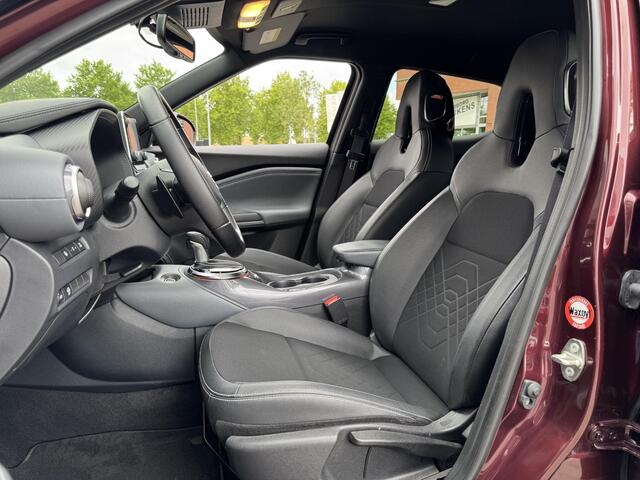 Nissan JUKE 1.0 DIG-T Tekna Sound Pack Automaat | Navigatie | 360° Camera | Apple Carplay/Android Auto | BOSE Audio | Adapt. Cruise Control | 19'' Velgen | Rijklaarprijs!