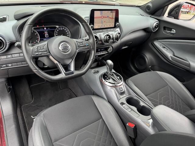 Nissan JUKE 1.0 DIG-T Tekna Sound Pack Automaat | Navigatie | 360° Camera | Apple Carplay/Android Auto | BOSE Audio | Adapt. Cruise Control | 19'' Velgen | Rijklaarprijs!