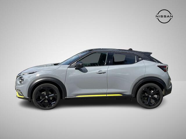Nissan JUKE 1.0 DIG-T Kiiro | Trekhaak | Navigatie | Camera | 19'' Velgen | Stoelverwarming | Apple Carplay/Android Auto | LED Koplampen | Rijklaarprijs!