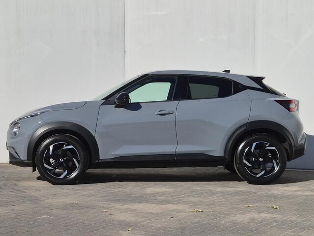 Nissan JUKE 1.0 DIG-T N-Connecta Automaat / Navigatie via Apple Carplay of Android Auto / Cruise control / Achteruitrijcamera / Keyless Entyr/Start / Climate control / Lichtmetalen wielen 17" / Parkeersensoren voor en achter /