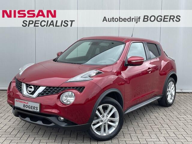 Nissan JUKE 1.2 DIG-T S/S N-Connecta Navigatie, Climate Control, Cruise Control, Afn.Trekhaak, 17"Lm, Achteruitrijcamera