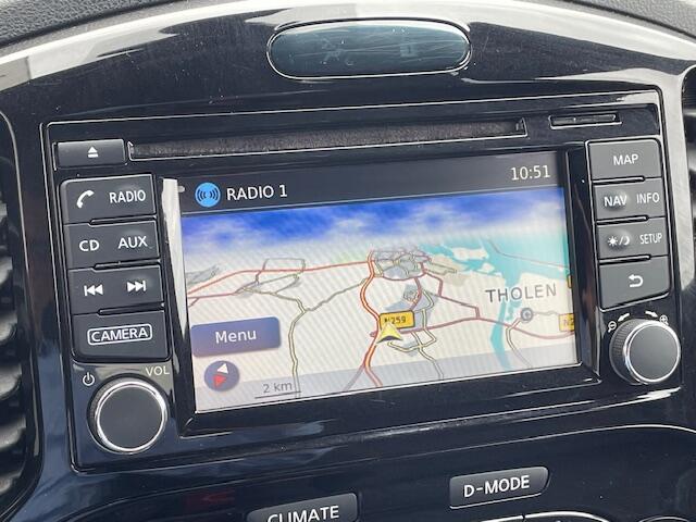 Nissan JUKE 1.2 DIG-T S/S N-Connecta Navigatie, Climate Control, Cruise Control, Afn.Trekhaak, 17"Lm, Achteruitrijcamera