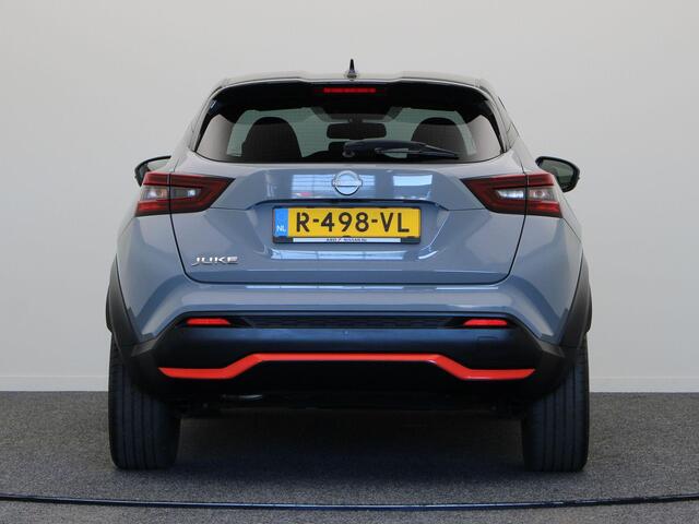 Nissan JUKE 1.0 DIG-T Kiiro | Climate control | Stoelverwarming | Half lederen bekleding | Apple carplay/Android auto | Achteruitrij camera |