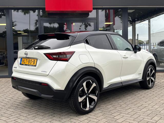 Nissan JUKE Hybrid 143 Tekna | AUTOMAAT | TWO-TONE | 19 INCH | 360 CAMERA | APPLE CARPLAY/ANDROID AUTO |