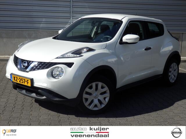 Nissan JUKE 1.6 Visia I Zeer nette auto van 1e eigenaar I parelmoer lak I