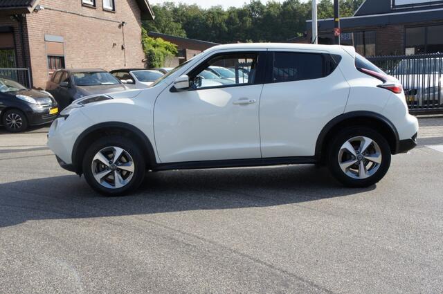 Nissan JUKE 1.2 DIG-T S/S PREMED 1eEIG NIEUWSTAAT PARELMOER WIT