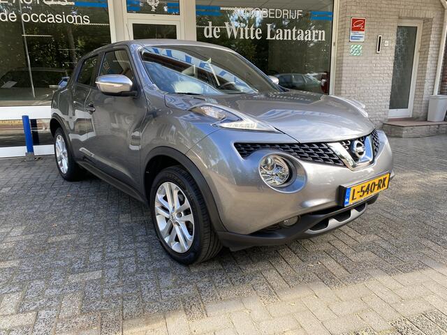 Nissan JUKE 1.2 DIG-T S/S N-Connecta Navigatie Fulllmap/A. uitrijcamera/Autom. Airco/Cruisecontr./Keyless entry+startstop/Hoogte verst.stoel/Ledverl.//Privacyglas/Led dagrijverl./Elektr. verw.+verst.b. buitenspiegels