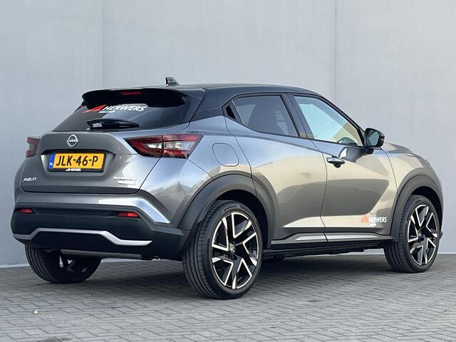 Nissan JUKE 1.6 Hybrid N-Design / Cold Pack Light / Apple Carplay/Android Auto / Achteruitrijcamera / Navigatie / Climate Control / Stoel- & Stuurverwarming / Parkeersensoren /