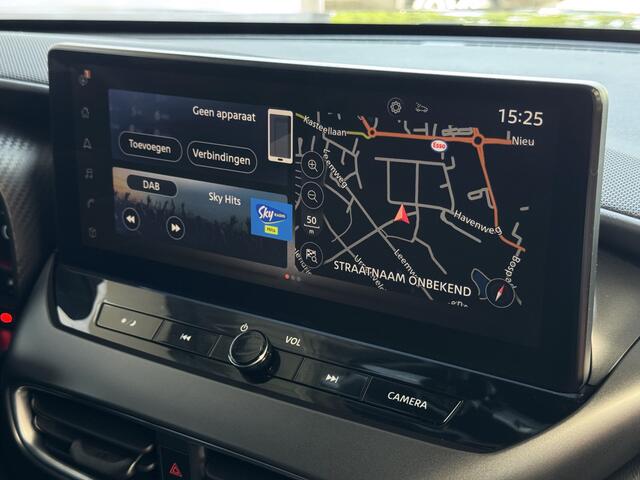 Nissan JUKE DIG-Turbo 115PK NAVI STOEL/STUUR/RUIT.VERW. LED CAMERA XL.NAVI KEYLESS LMV 2025