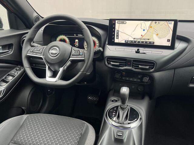 Nissan JUKE 1.6 Hybrid N-Design / ¤3.500,- EINDEJAARSVOORDEEL / NIEUW uit voorraad leverbaar! / Stuur- en Stoelverwarming / Voorruitverwarming / 360° Camera / Adaptieve Cruise Control / Apple Carplay & Android Auto / Keyless Entry & Start / Navigatie full map