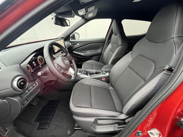 Nissan JUKE 1.6 Hybrid N-Design / ¤3.500,- EINDEJAARSVOORDEEL / NIEUW uit voorraad leverbaar! / Stuur- en Stoelverwarming / Voorruitverwarming / 360° Camera / Adaptieve Cruise Control / Apple Carplay & Android Auto / Keyless Entry & Start / Navigatie full map