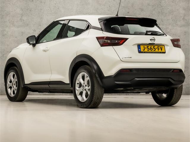 Nissan JUKE 1.0 DIG-T Sport (APPLE CARPLAY, CAMERA, ZWART HEMEL, SPORTSTOELEN, LED KOPLAMPEN, ELEK PAKKET, CRUISE, LM VELGEN, NIEUWE APK, NIEUWSTAAT)