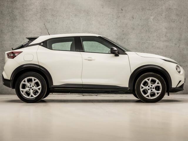 Nissan JUKE 1.0 DIG-T Sport (APPLE CARPLAY, CAMERA, ZWART HEMEL, SPORTSTOELEN, LED KOPLAMPEN, ELEK PAKKET, CRUISE, LM VELGEN, NIEUWE APK, NIEUWSTAAT)